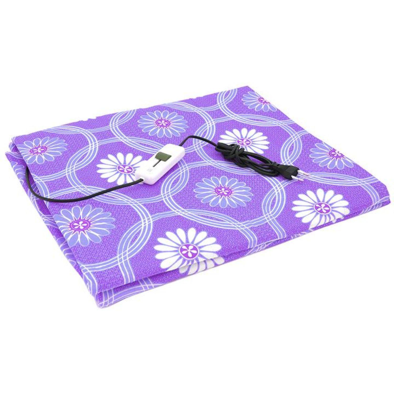 Електропростирадло з функцією підігріву 115x155 см Фіолетовий (2417) - фото 1 Електропростирадло з функцією підігріву 115x155 см Фіолетовий (2417) - фото 1