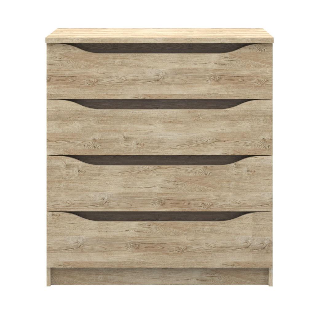 Комод Gerbor Смайл KOM4S/90 Дуб брунико/Ильм бергамо