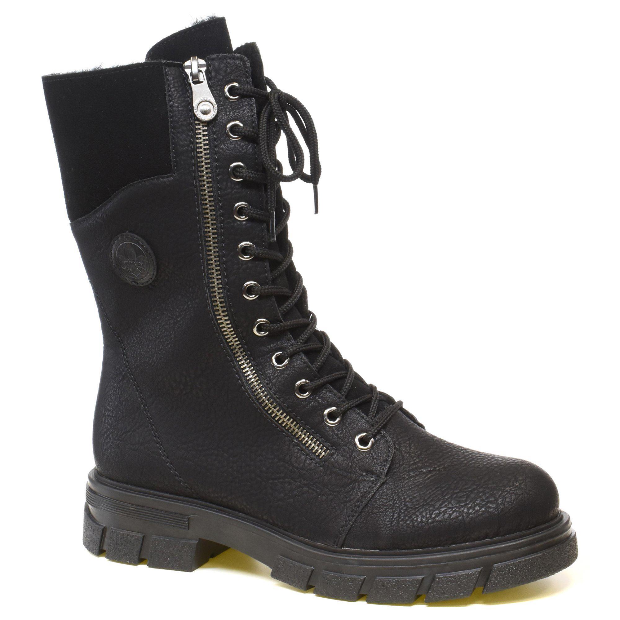 Ботинки зимние женские Rieker р. 39 Черный (013514-39)