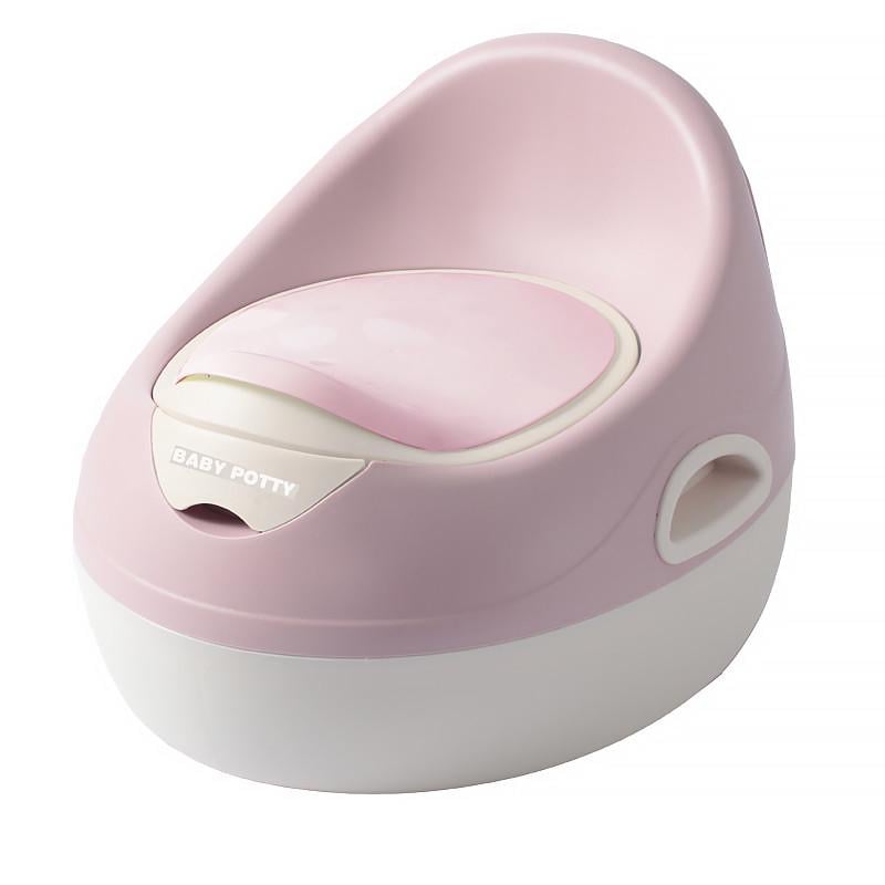 Горшок детский Bestbaby AH-855 с мягким сиденьем Pink/White (22391417)