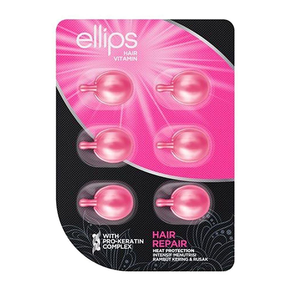 Ампулы для волос Ellips Hair Vitamin восстановление волос с прокератиновым комплексом 6 шт. (ELL0006-6)