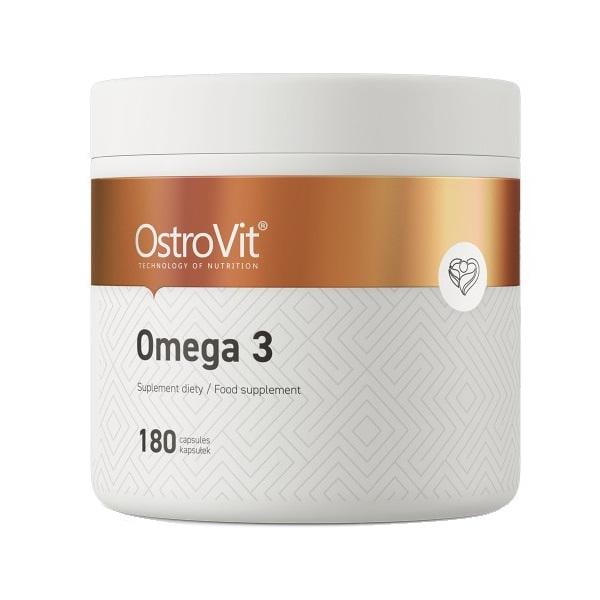 Омега для спорта OstroVit Omega 3 180 капс.