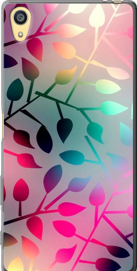 Чехол на Sony Xperia Z5 E6633 Листья (2235u-274-42517)