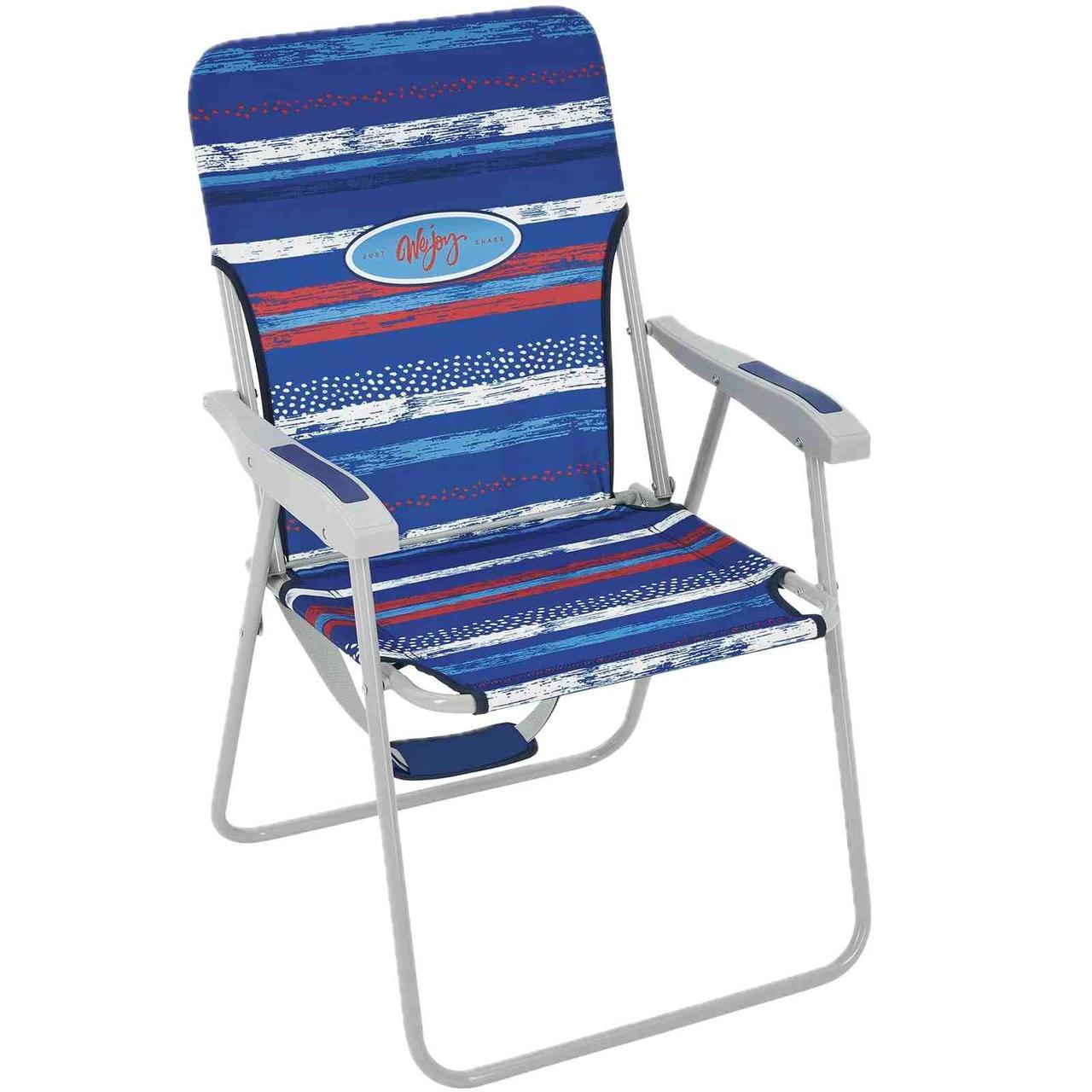 Пляжный стул складной Wejoy WF1901 Red/Blue (WF1901_RED/BLUE)