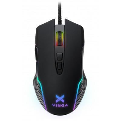 Компьютерная мышка Vinga MSG-200 Black (36261120)