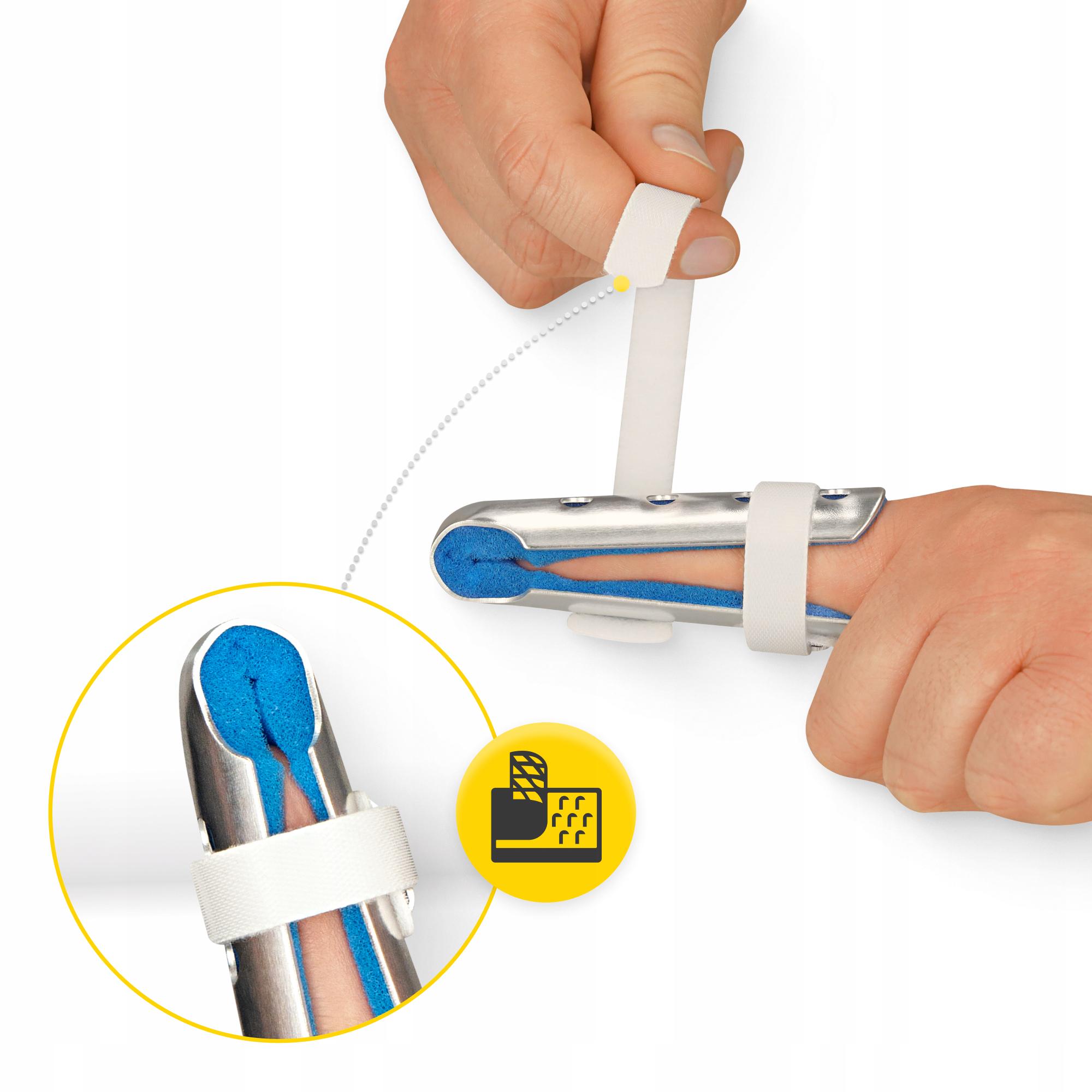 Бандаж для пальца руки 4fizjo MED 1 шт. L (P-5905973407410) - фото 2