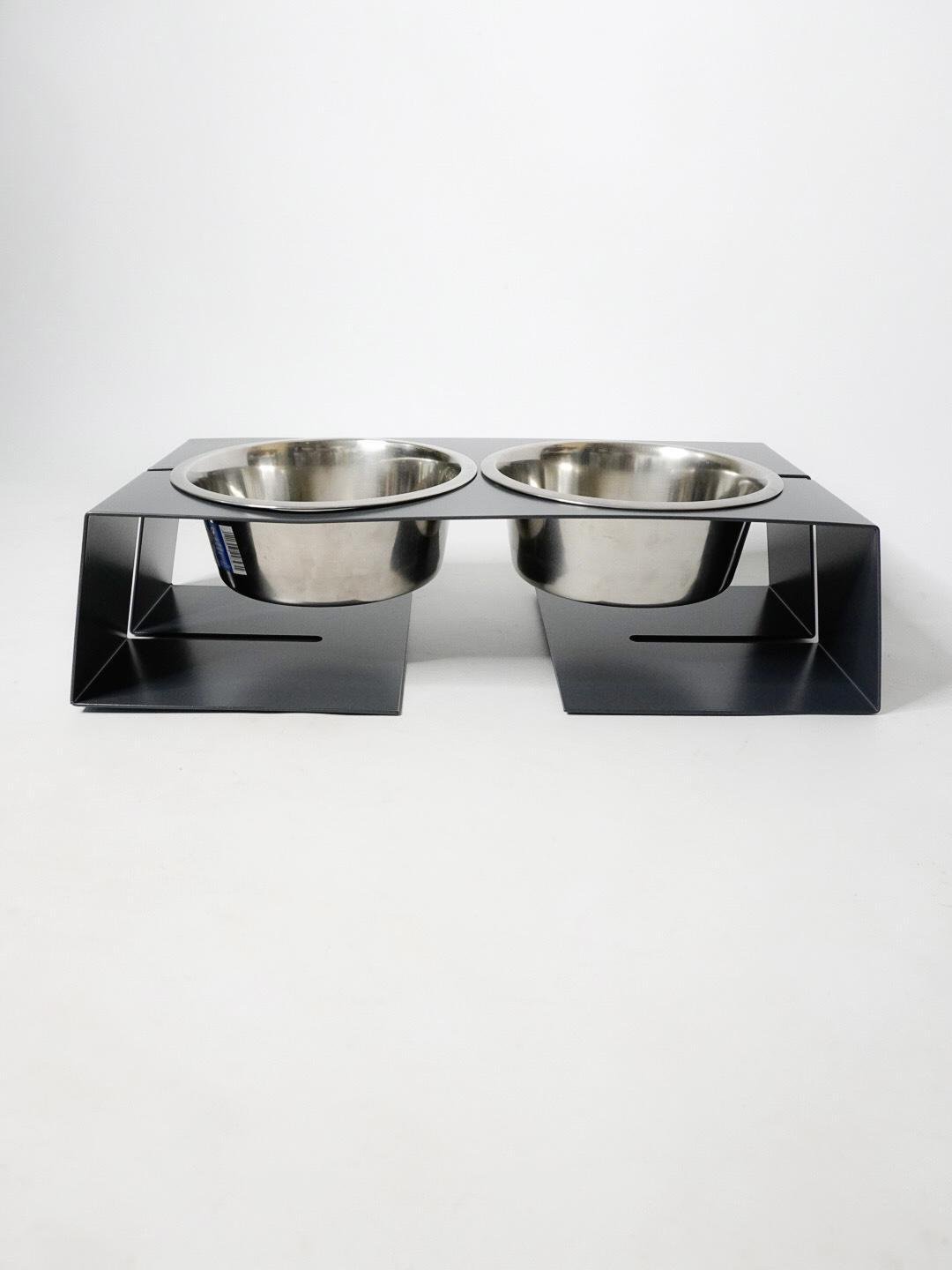 Кормушка Bestmeal подставка для собак средних пород на 2 миски металл 136 мм 1,8 л Графитовый (24436841) - фото 3 Кормушка Bestmeal подставка для собак средних пород на 2 миски металл 136 мм 1,8 л Графитовый (24436841) - фото 3
