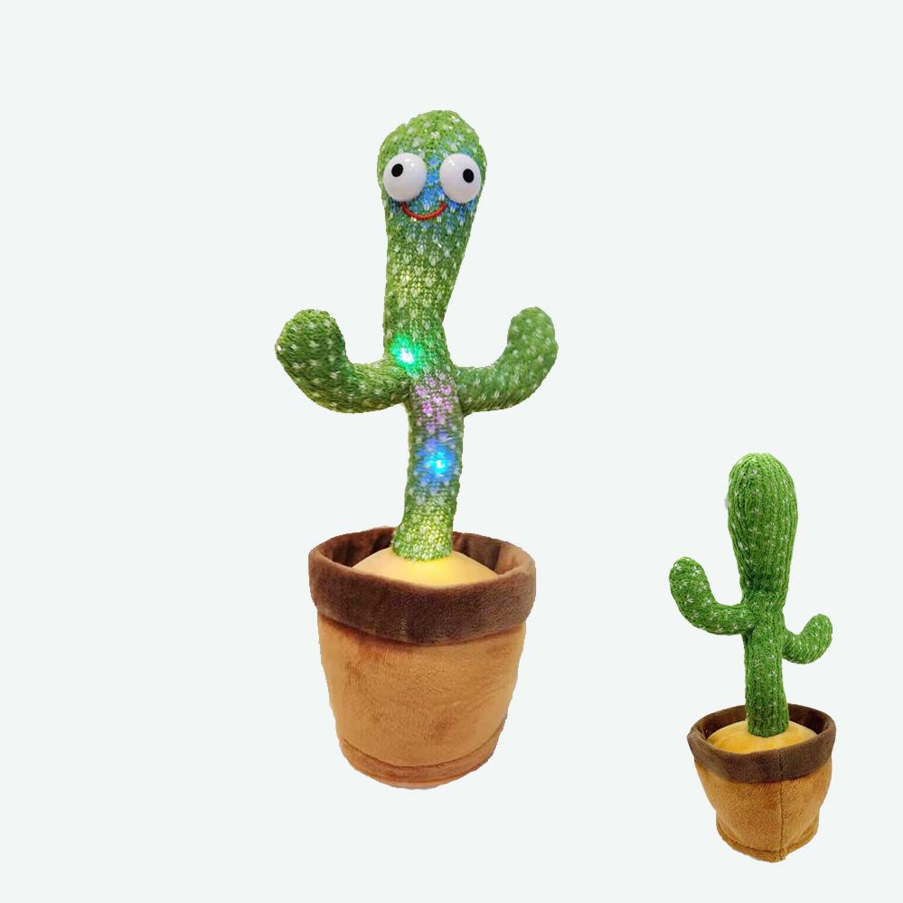 Кактус-повторюшка співаючий та танцюючий з підсвічуванням плюшевий (107.20) - фото 6 Кактус-повторюшка співаючий та танцюючий з підсвічуванням плюшевий (107.20) - фото 6