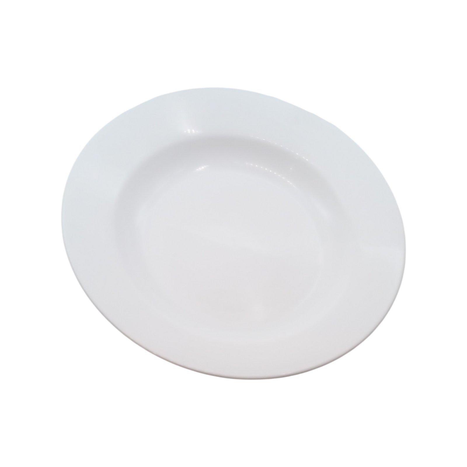 Тарелка Супная пластик Белый