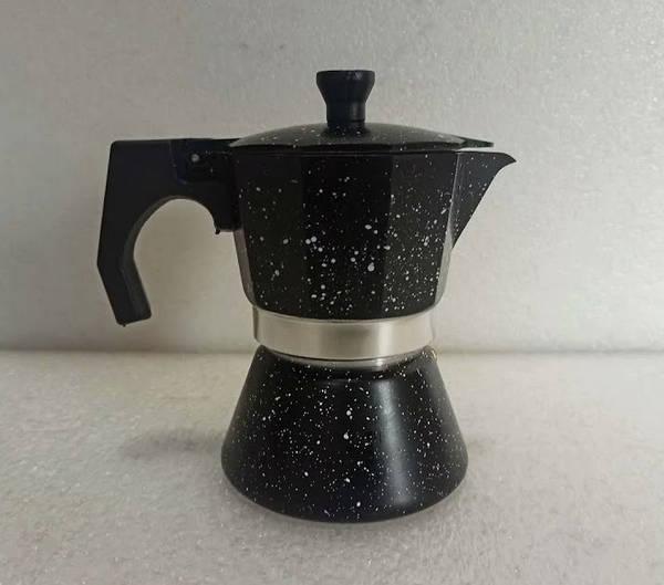 Гейзерная кофеварка Bohmann алюминиевая 150 мл на 3 чашек (BH-9703)