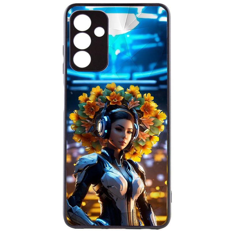 Противоударный TPU+PC Чехол Prisma Ladies для Samsung Galaxy A14 4G/5G Cyberpunk