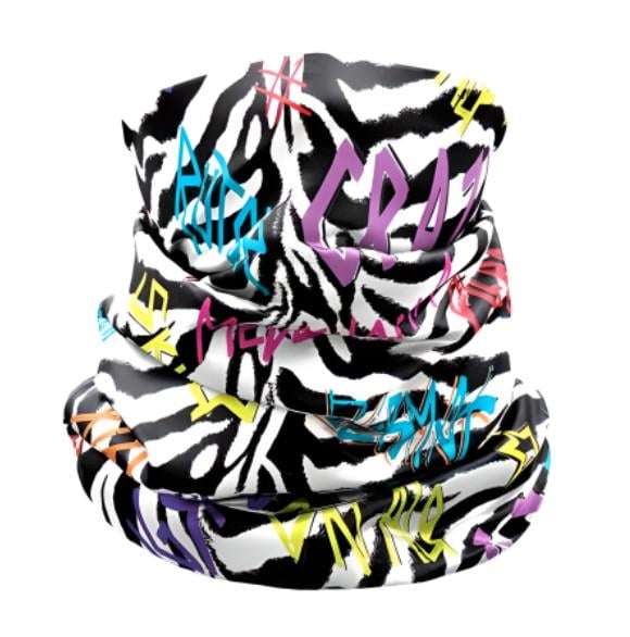 Бафф бесшовный Crazy Gaiter Light Black/Zebra (046408bf)