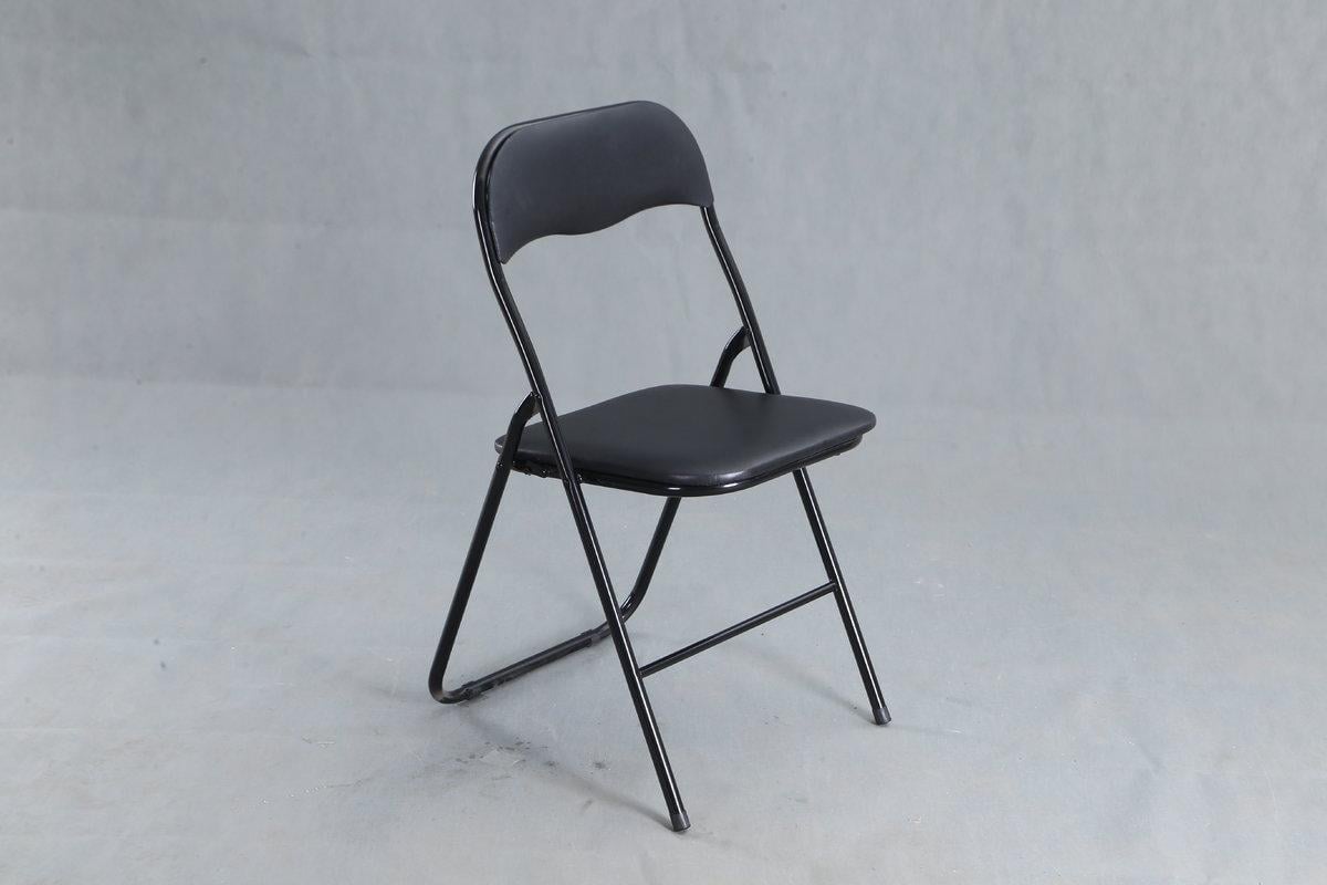 Стул TIKO металл/экокожа Черный