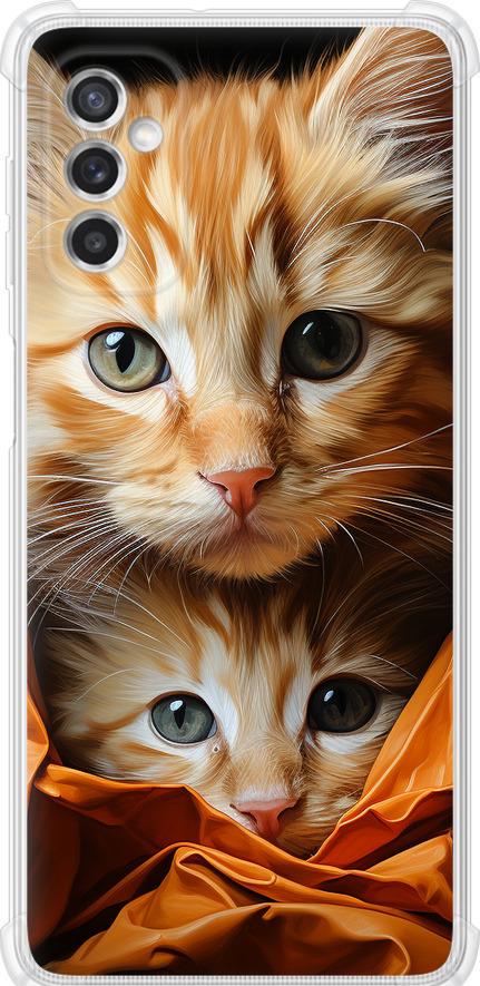Чехол на Samsung Galaxy M52 M526B Котики 2 (5664sp-2490-42517)