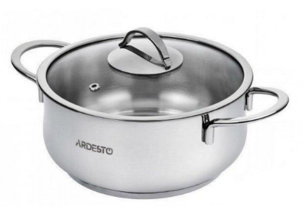 Кастрюля Ardesto AR-0730 S из нержавеющей стали 3 л Black Mars (1257631724)