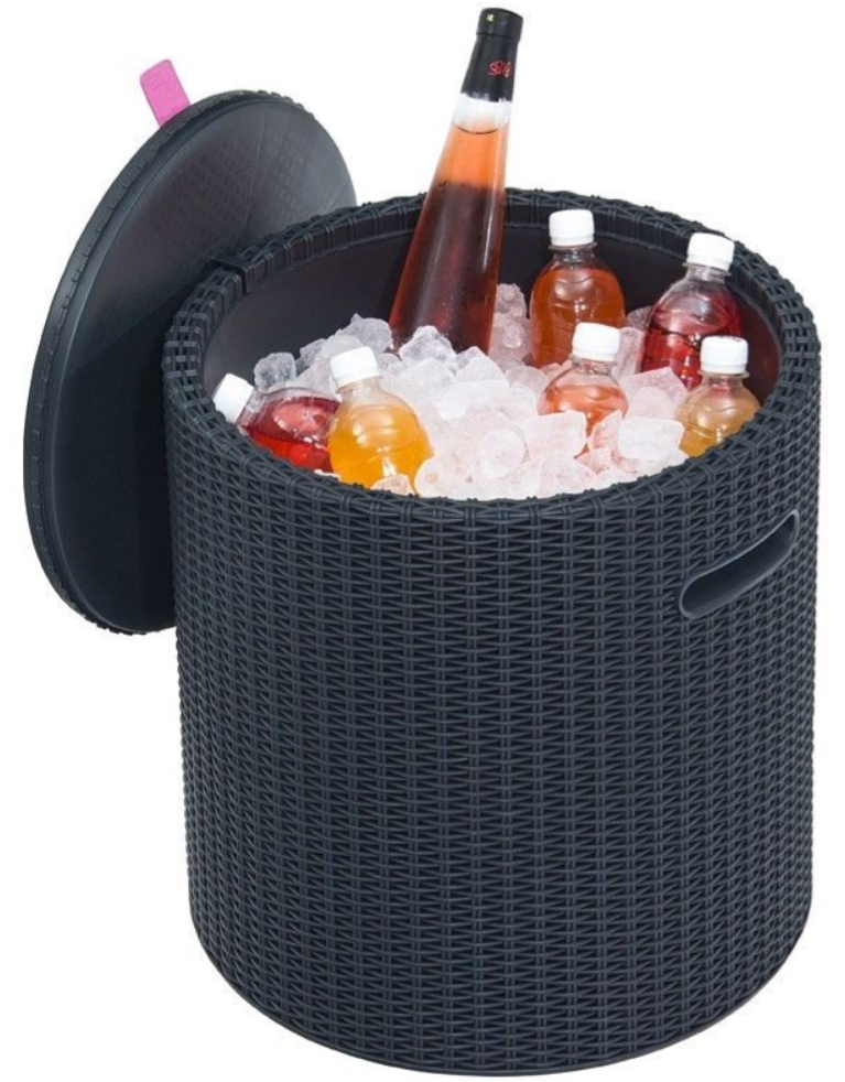 Стол-бар садовый пластиковый Keter Cool Stool 230905 Графит (230905)