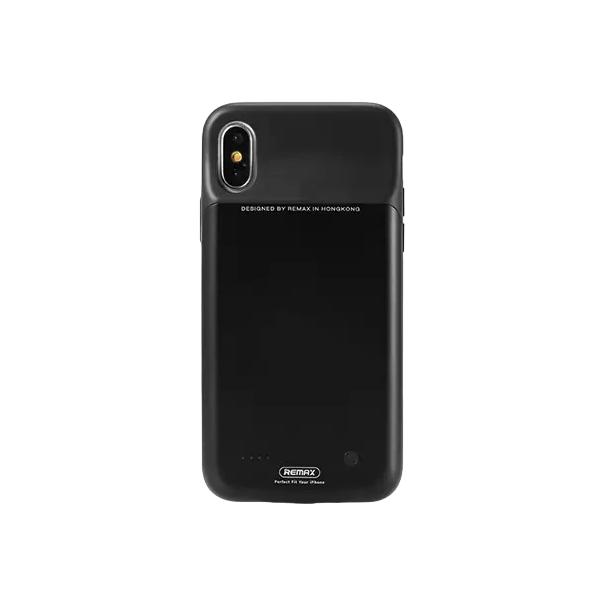 Повербанк-чохол Remax PN-04 для iPhone X 3200 mAh Чорний (6954851286042) - фото 1