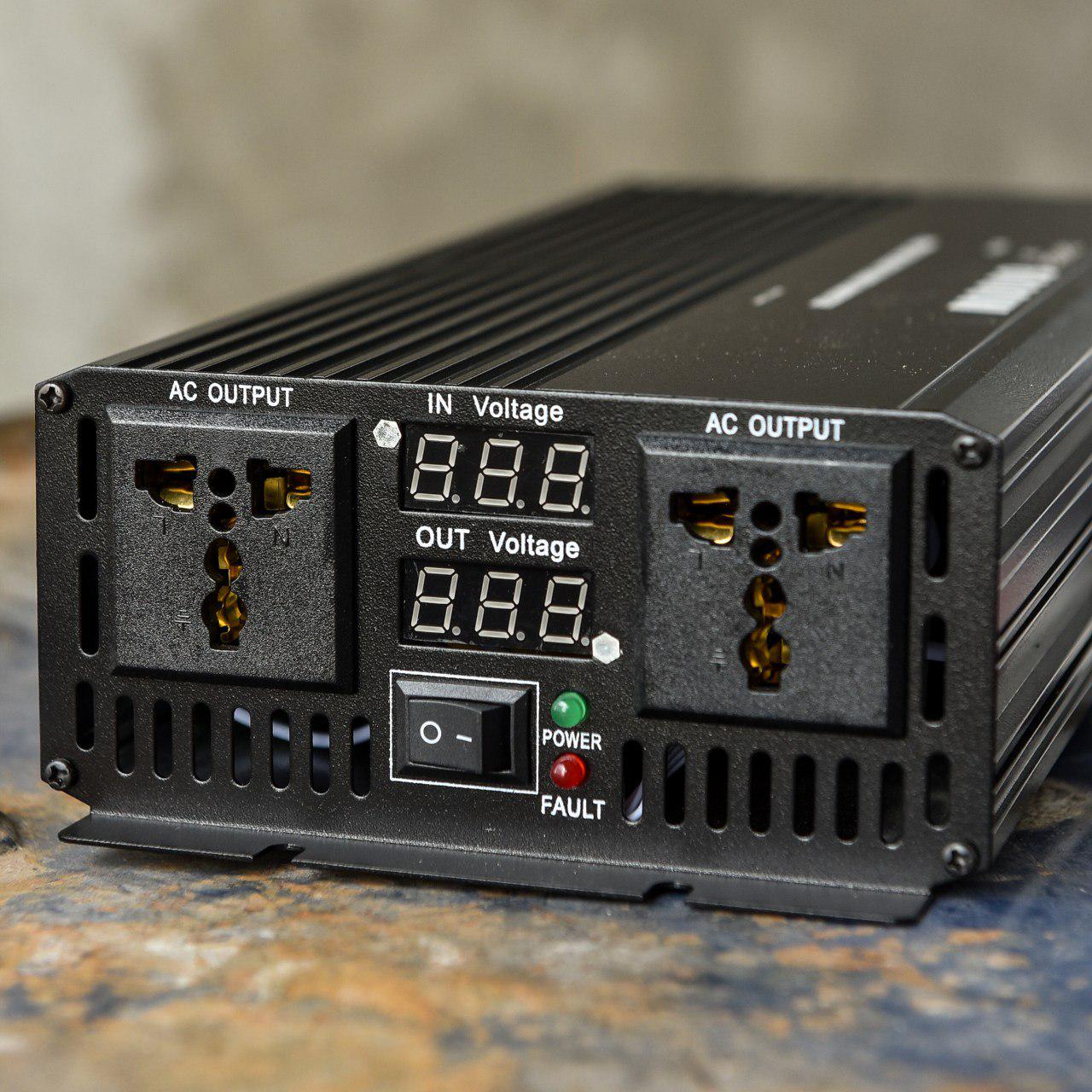 Инвертор Carspa чистый синус с LCD экраном 6000W (19305121) - фото 4 Инвертор Carspa чистый синус с LCD экраном 6000W (19305121) - фото 4