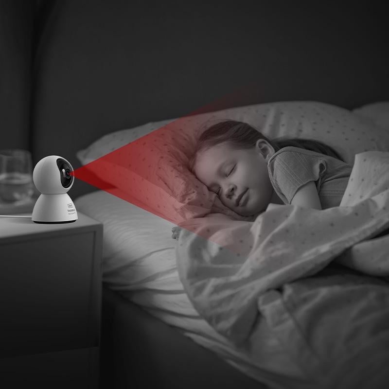 IP-камера видеонаблюдения BASEUS Security P1 Indoor Camera 3K White EU (S0TV012132) - фото 10 IP-камера видеонаблюдения BASEUS Security P1 Indoor Camera 3K White EU (S0TV012132) - фото 10