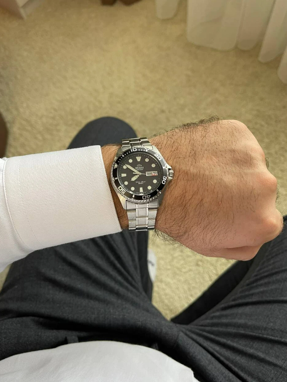 Часы механические Orient FAA02004B9 с автоподзаводом (9131203) - фото 5 Часы механические Orient FAA02004B9 с автоподзаводом (9131203) - фото 5