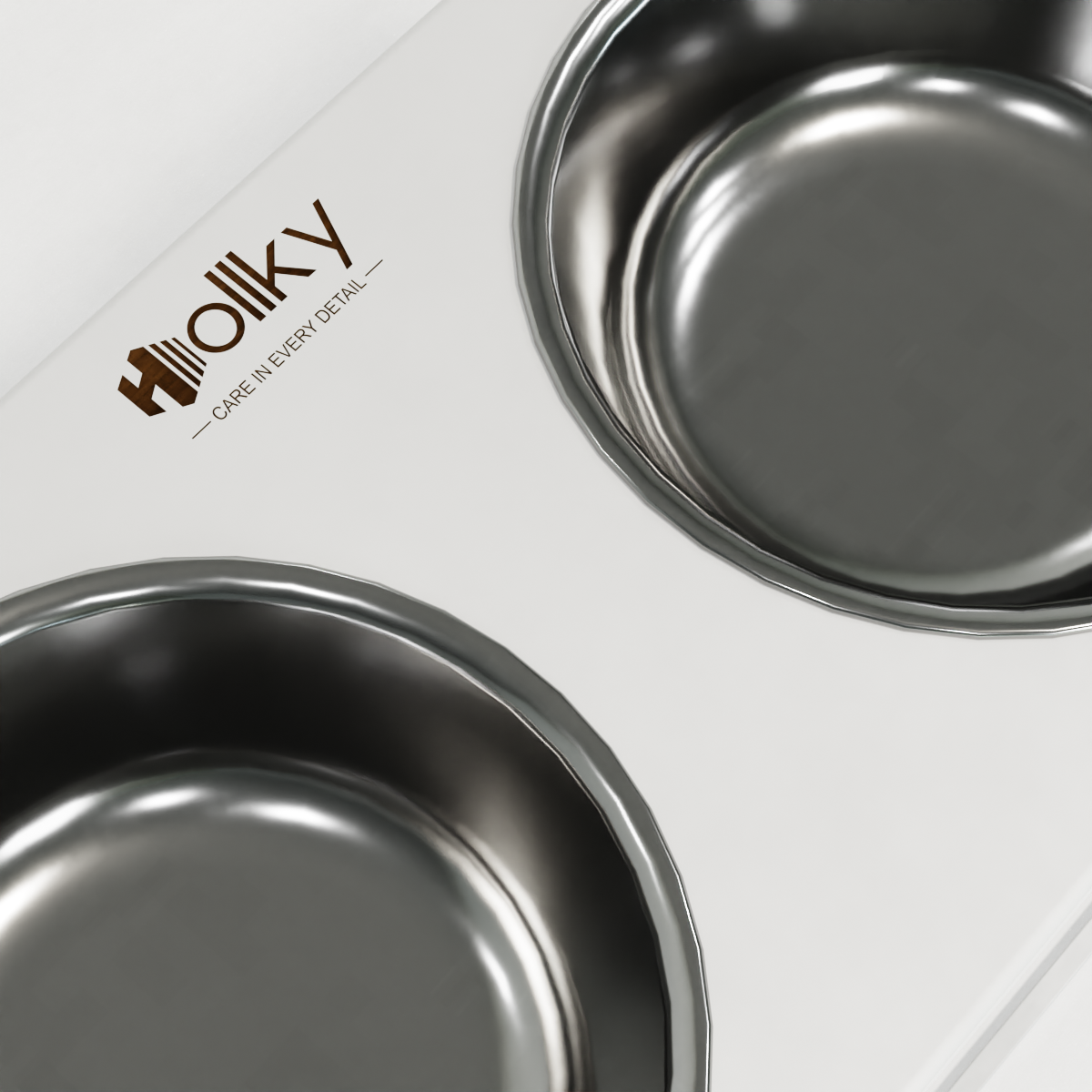 Миски на подставке для очень больших собак Hollky Base XXL40 2х2,8 л (BXXL40-643240-WHWH) - фото 5 Миски на подставке для очень больших собак Hollky Base XXL40 2х2,8 л (BXXL40-643240-WHWH) - фото 5