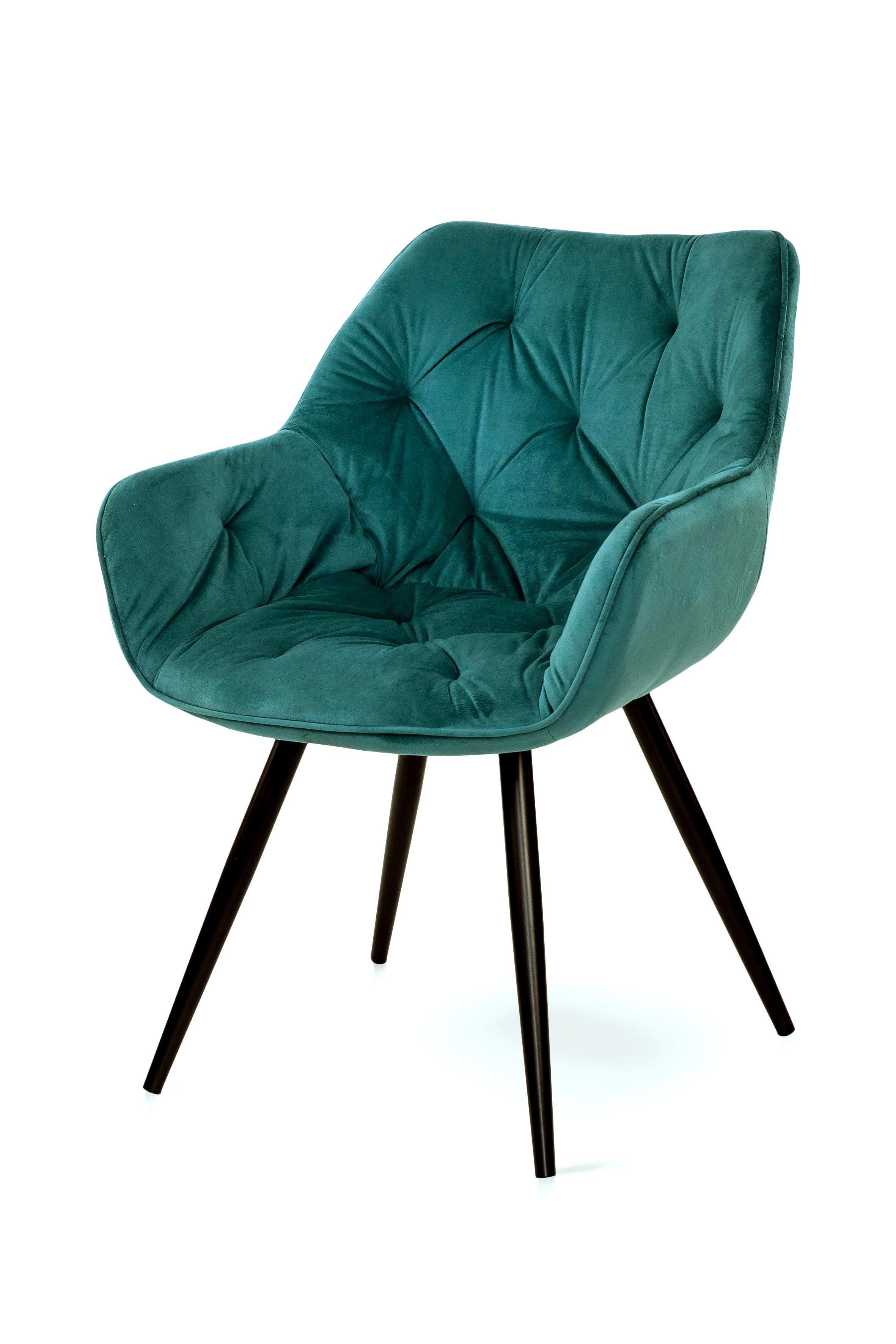 Стілець для кухні та вітальні ГРЕЙС Парадіз 580х870х570 мм Чорний/Аквамарин (GAА0050663) - фото 1 Стілець для кухні та вітальні ГРЕЙС Парадіз 580х870х570 мм Чорний/Аквамарин (GAА0050663) - фото 1