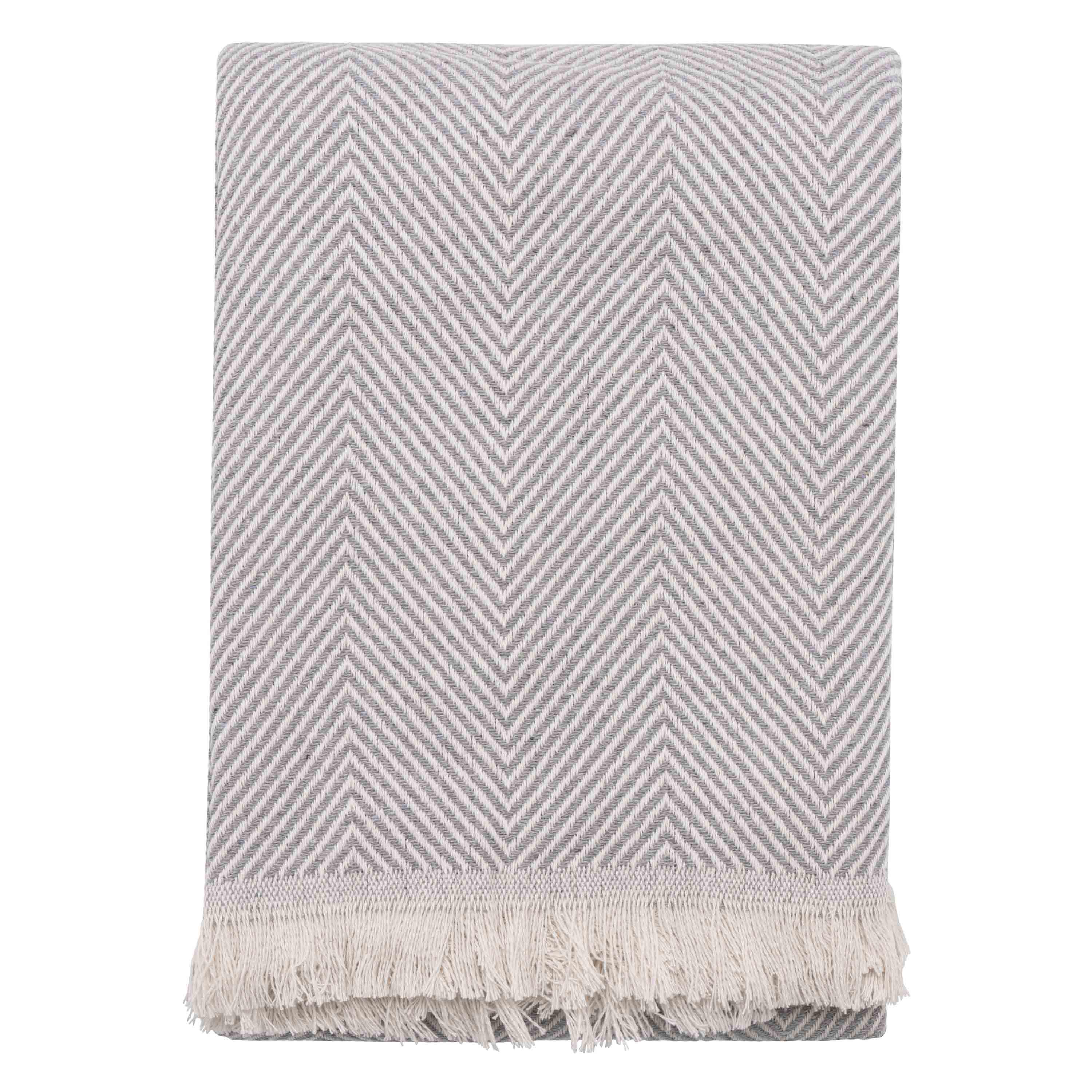 Плед Ardesto Summer 140х190 см з китицями Сірий (ART0915SG) - фото 3