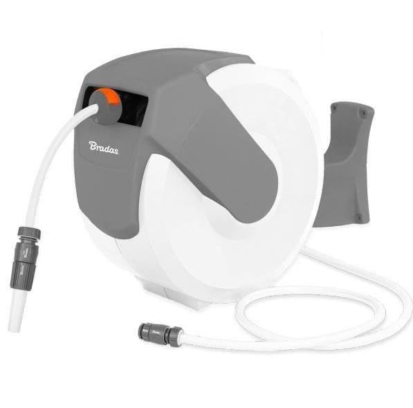 Котушка автоматична зі шлангом Bradas 1/2" 20 м/аксесуари WHITE LINE Котушка автоматична зі шлангом Bradas 1/2" 20 м/аксесуари WHITE LINE