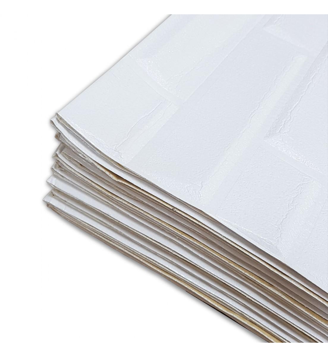 3D-панель Кладка самоклеющаяся 3080x700x5 мм Белый - фото 2 3D-панель Кладка самоклеющаяся 3080x700x5 мм Белый - фото 2