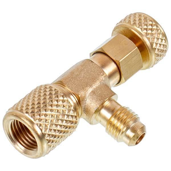 Кран заправки кондиционеров Value VVO-2 1/4"-5/16" SAE (00000061227) Кран заправки кондиционеров Value VVO-2 1/4"-5/16" SAE (00000061227)