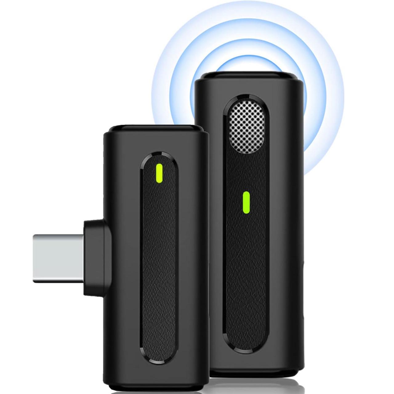Микрофон петличный беспроводной с Type-C Savetek P30 для смартфонов/ноутбуков/планшетов 2,4 ГГц - фото 4