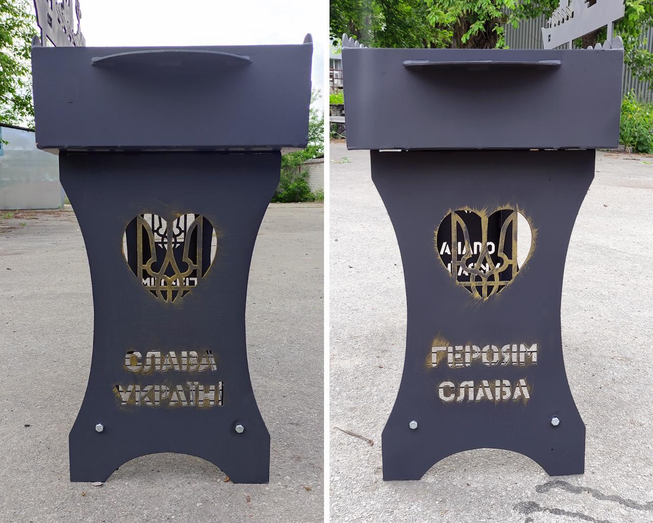 Мангал Kram-kovka Руccкий корабль - іди на...!" - фото 2