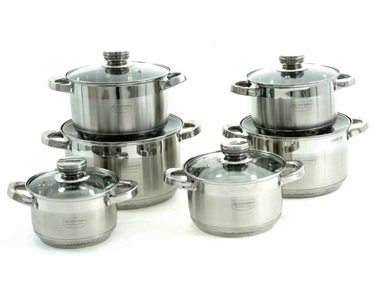 Набор кастрюль Edenberg EB-4011 12 пр.