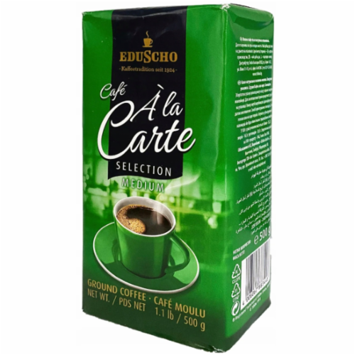 Кофе молотый Eduscho Cafe A La Carte Selection Medium 500 г (01470)