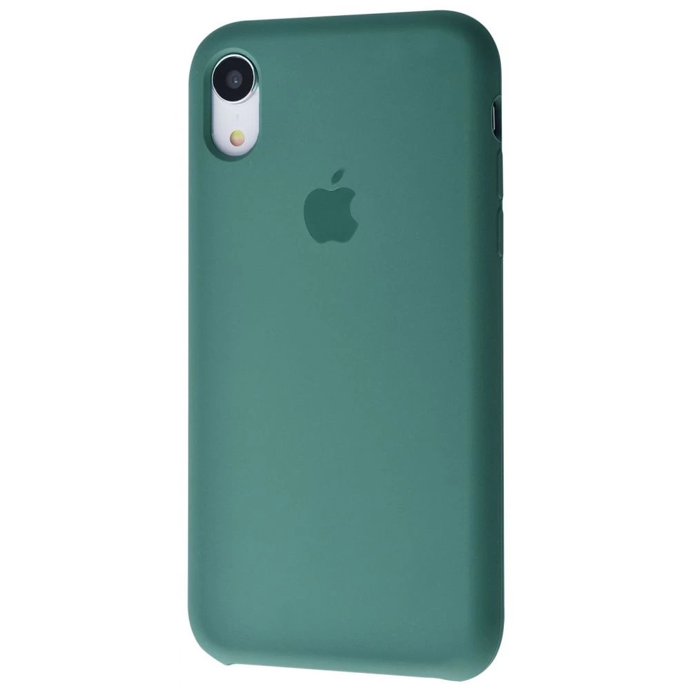 Силіконовий Чохол Накладка Silicone Case для iPhone XR Pine Green