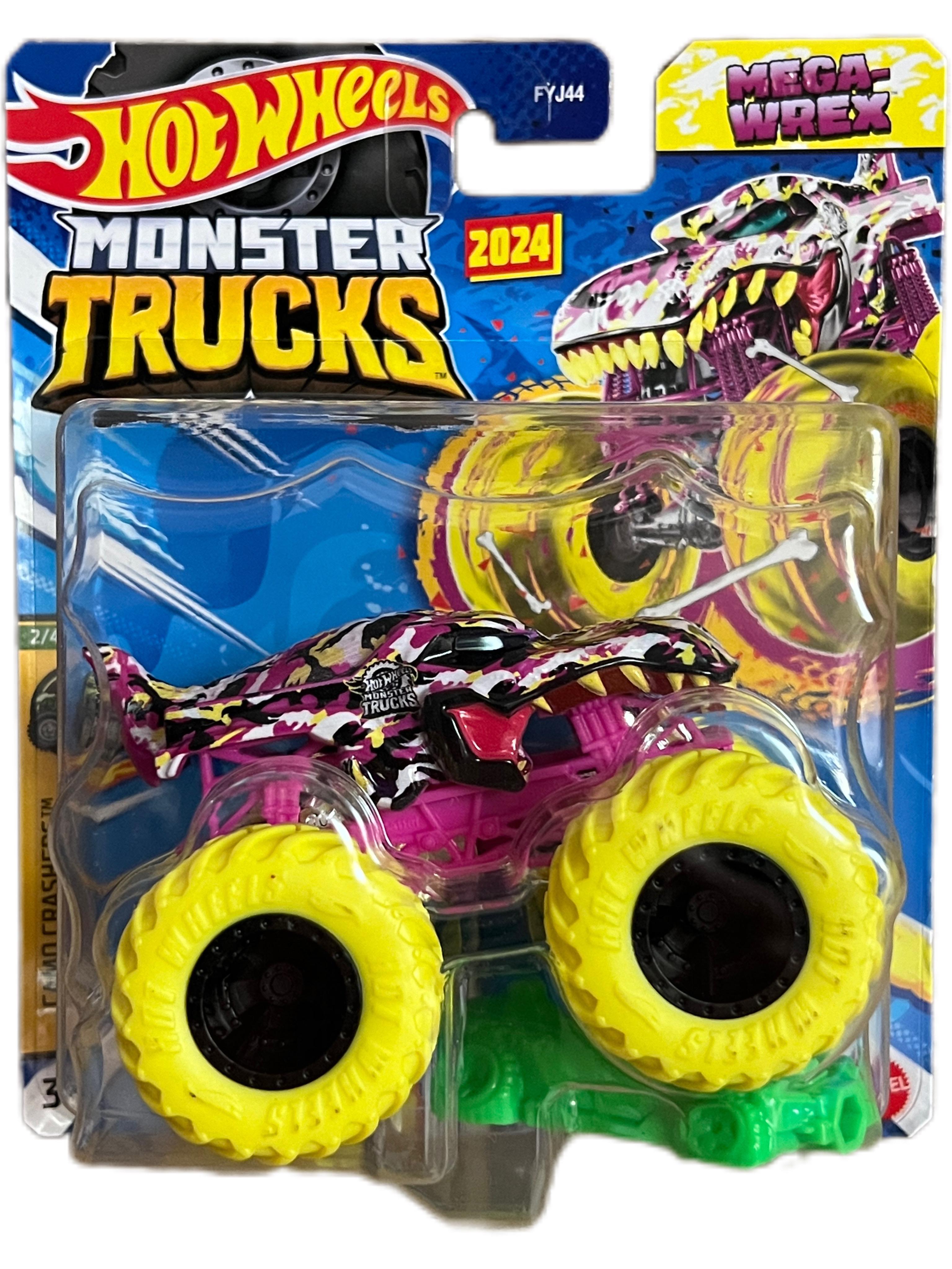 Іграшкова машинка-позашляховик Hot Wheels Monster truck Camo Crashers Mega-Wrex (13940774)