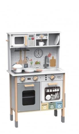 Детский игровой набор Woopie Кухня интерактивная деревянная 9в1 с доской/стиральной машиной/аксессуарами (53538) - фото 10 Детский игровой набор Woopie Кухня интерактивная деревянная 9в1 с доской/стиральной машиной/аксессуарами (53538) - фото 10