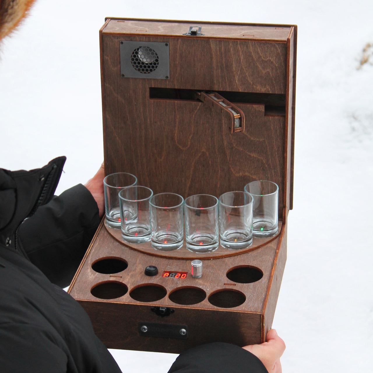 Наливатор для напоїв SHOP-PAN з музикою та вбудованим акумулятором на 6 чарок (14163742) - фото 7