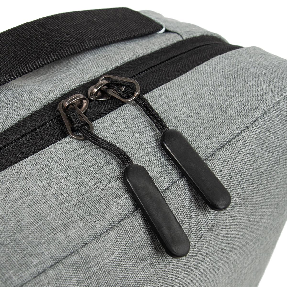 Міський рюкзак Bordlite JBBP277 Grey/Black - фото 10