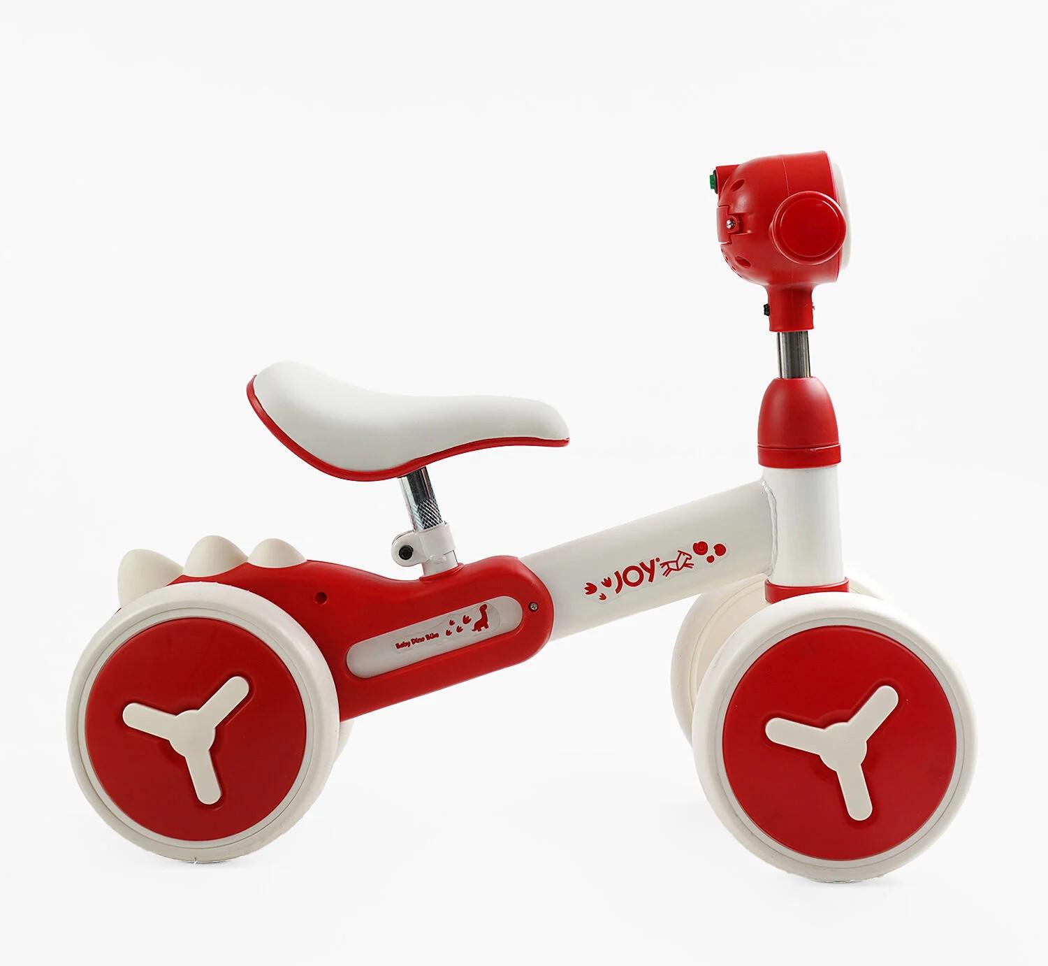 Біговел-толокар Joy українська музика/підсвічування Червоний (J-10115) - фото 3