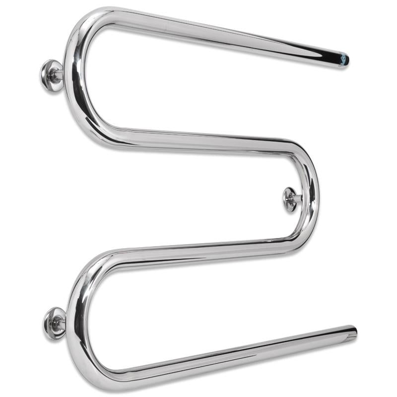 Полотенцесушитель водяной для ванной Laris Змеевик 30 РС3 из нержавеющей стали 700х500 1/2" Хром (147-127-71207215)