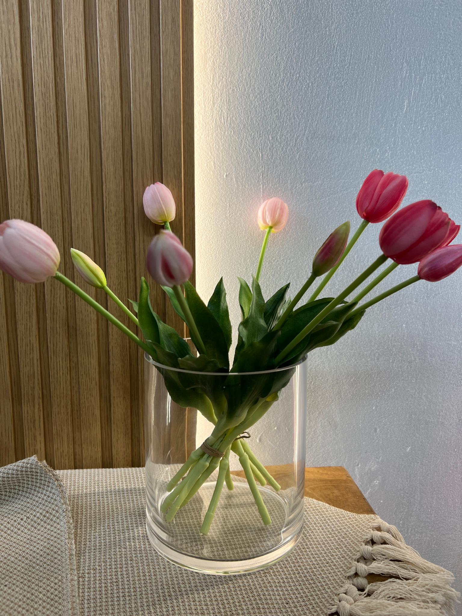 Ваза стекло Цилиндр (106911612) - фото 4 Ваза стекло Цилиндр (106911612) - фото 4