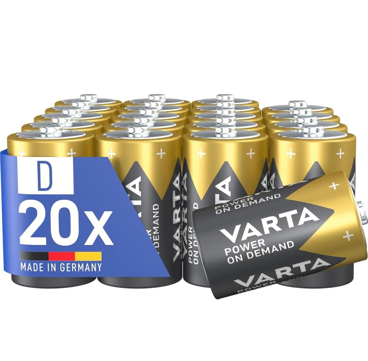 Батарейка Varta Super Heavy Duty D/R20 BLI 20 Батарейка Varta Super Heavy Duty D/R20 BLI 20