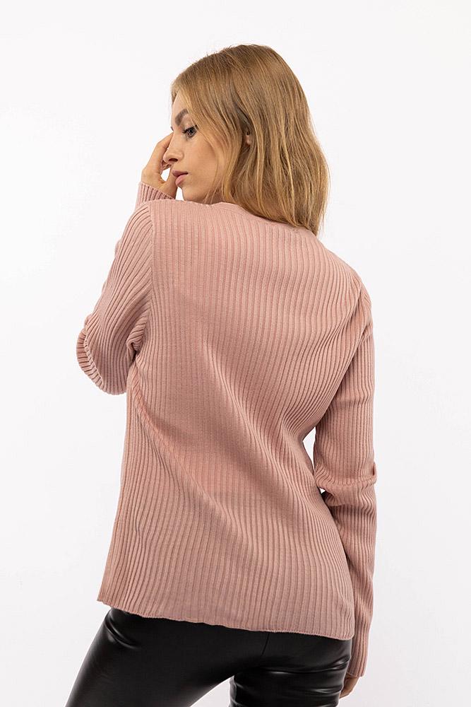 Кофта жіноча р. 42 Пудровий (SKT000842912) - фото 3 Кофта жіноча р. 42 Пудровий (SKT000842912) - фото 3