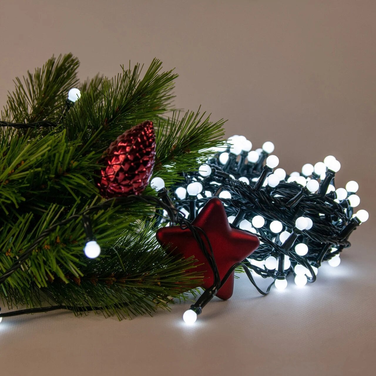 Гирлянда электрическая Chomik 200 LED 16 м холодный белый (5900779880153)