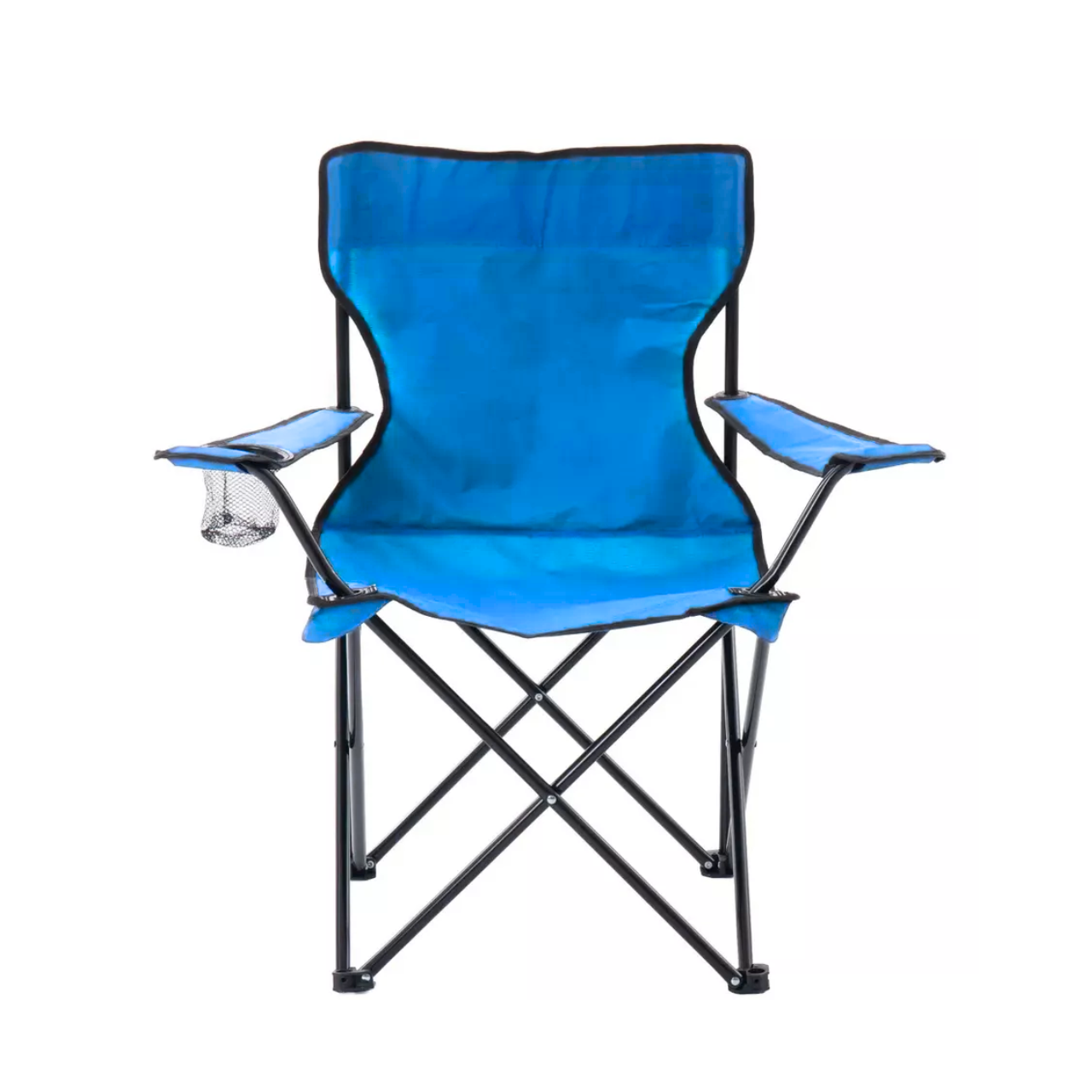 Стул туристический раскладной для отдыха/рыбалки/охоты Голубой (10402022) - фото 2