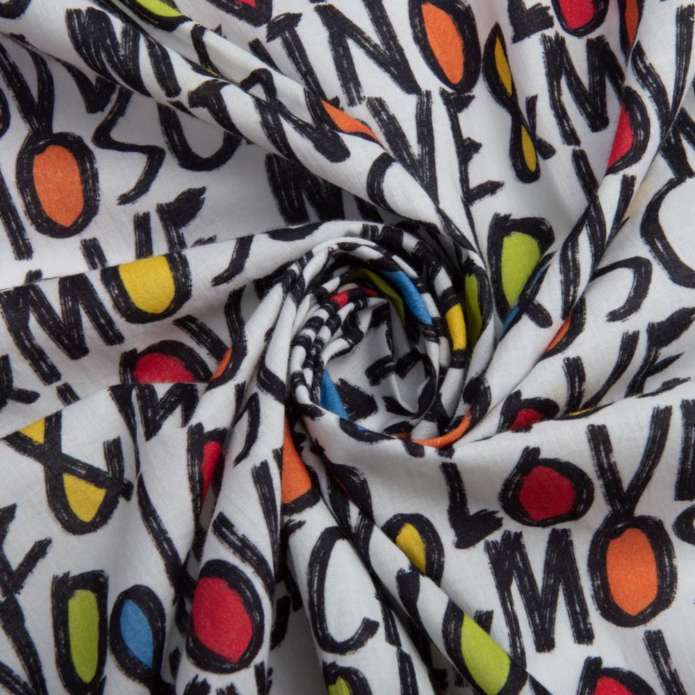 Ткань Батист Moschino Love хлопок (25400)