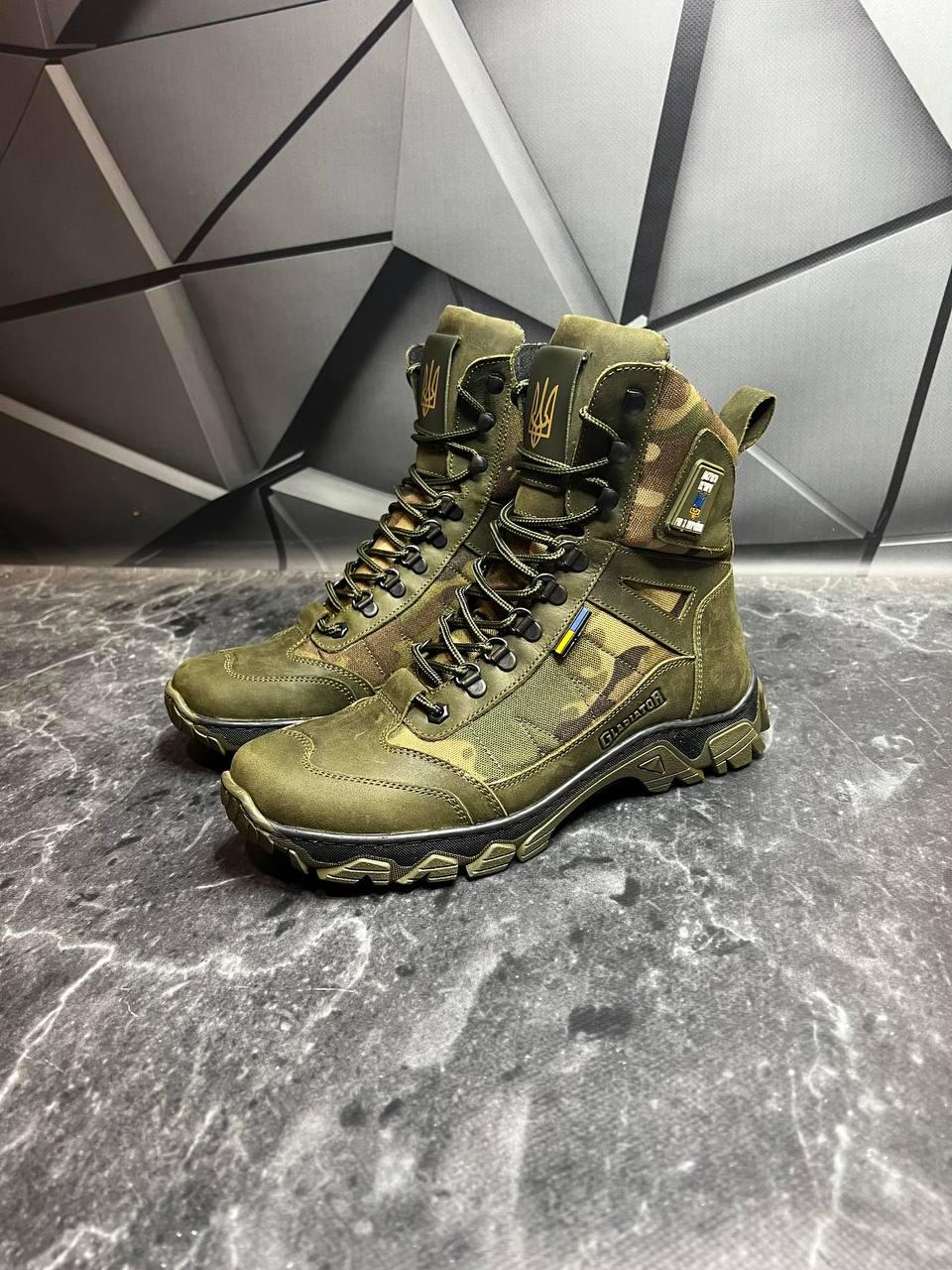 Берці зимові чоловічі з хутром р. 42 Мультикам