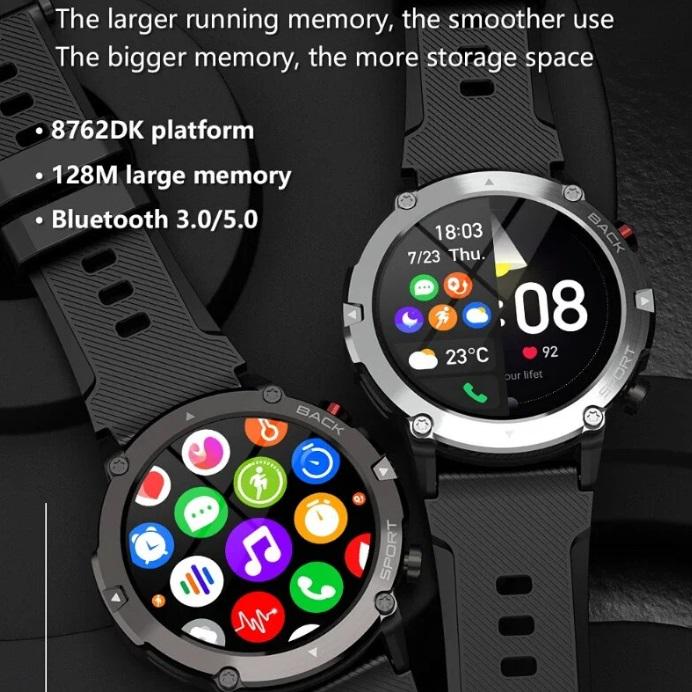 Смарт-годинник Smart Uwatch Strong Max ROM 128 MB (18111) - фото 4