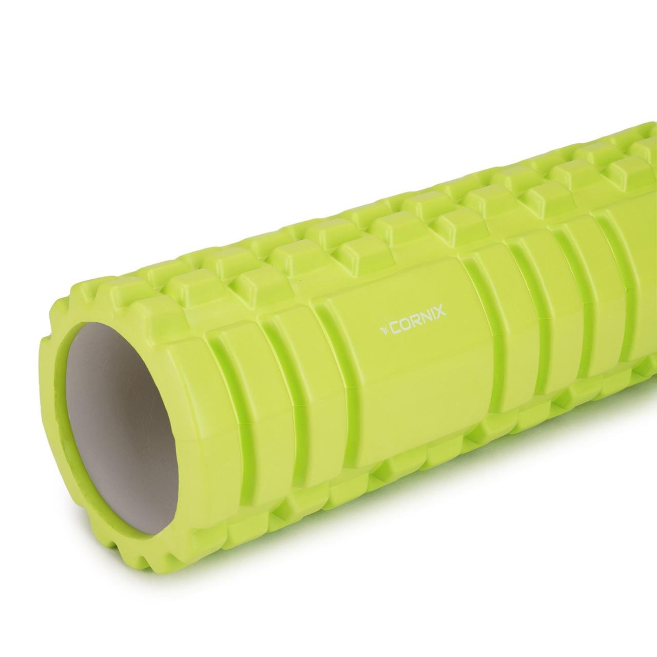 Масажний ролик Cornix EVA 45x14 см XR-0040 Green (2514759678) - фото 5